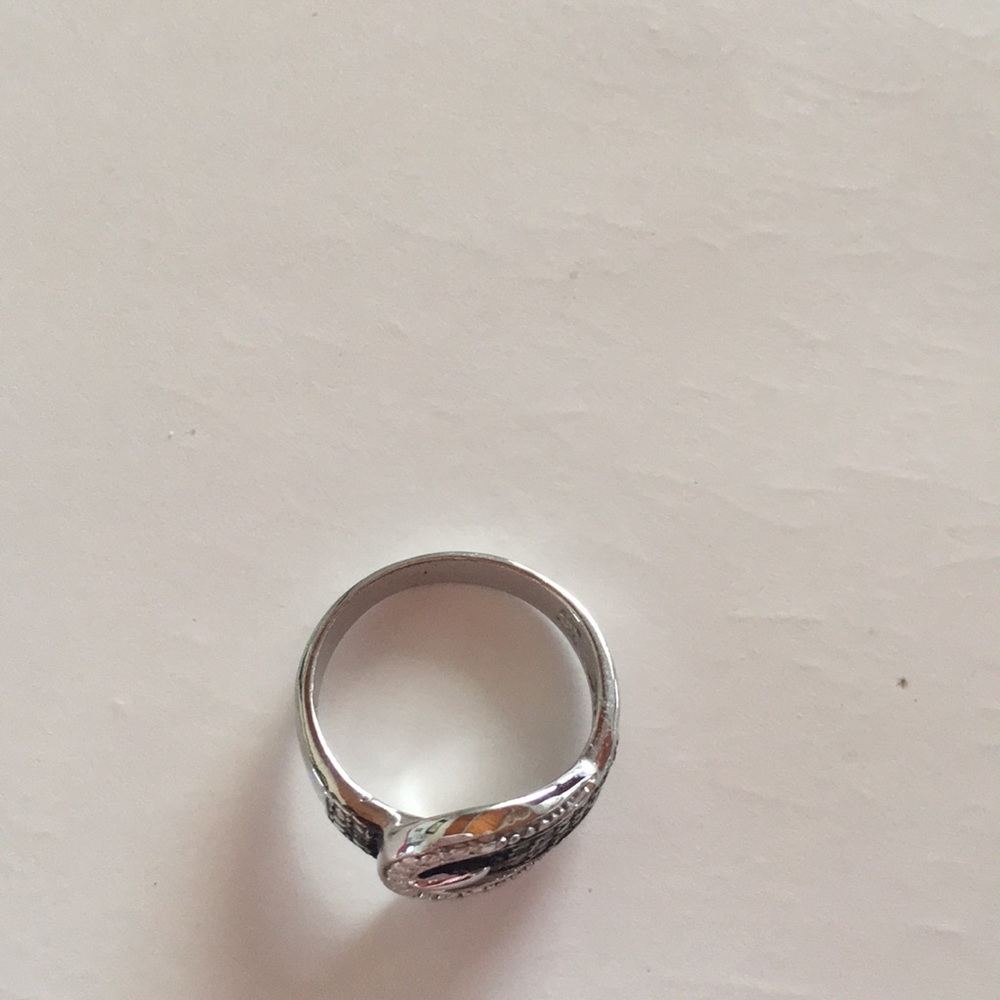 Sterling silver belt ring - Picture 4 of 5